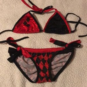 Sexy Harley Quinn Cosplay Bikini